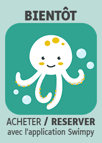 Bientôt, achetez et réservez avec l'application Swimpy